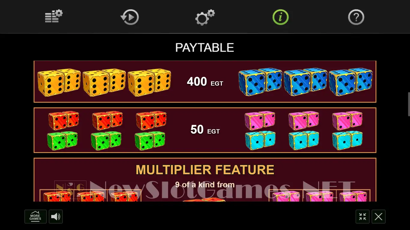 Reseña de Dice Deco de Amusnet Interactive