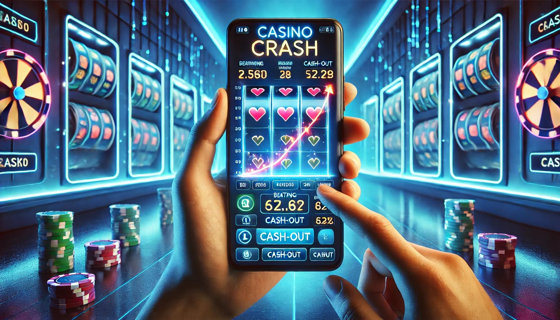 Cómo jugar a juegos de Crash en casinos móviles image