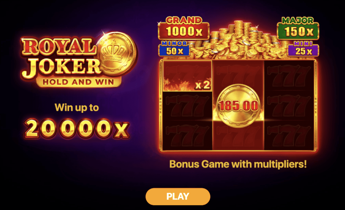 22 bet casino play Royal Joker Hold and Win Slot