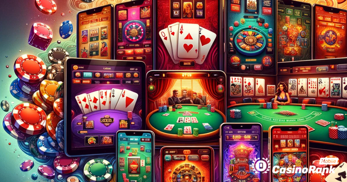 Las variaciones de póquer de casino móvil más populares